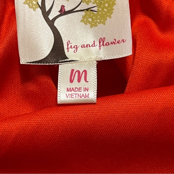 Fig & Flower Embroidered Blouse m - Picture 4 of 7